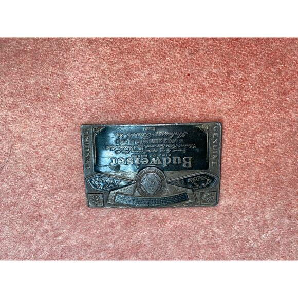 Vintage Budweiser Belt Buckle - Picture 5 of 7